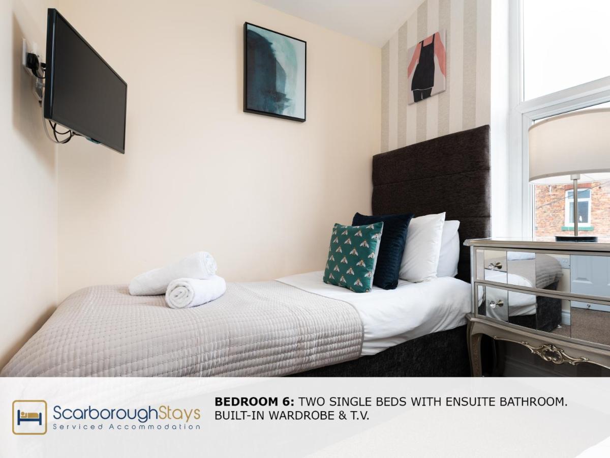 Scarborough Stays - Luxury Townhouse Ideal For Large Groups - Hot Tub Eksteriør bilde