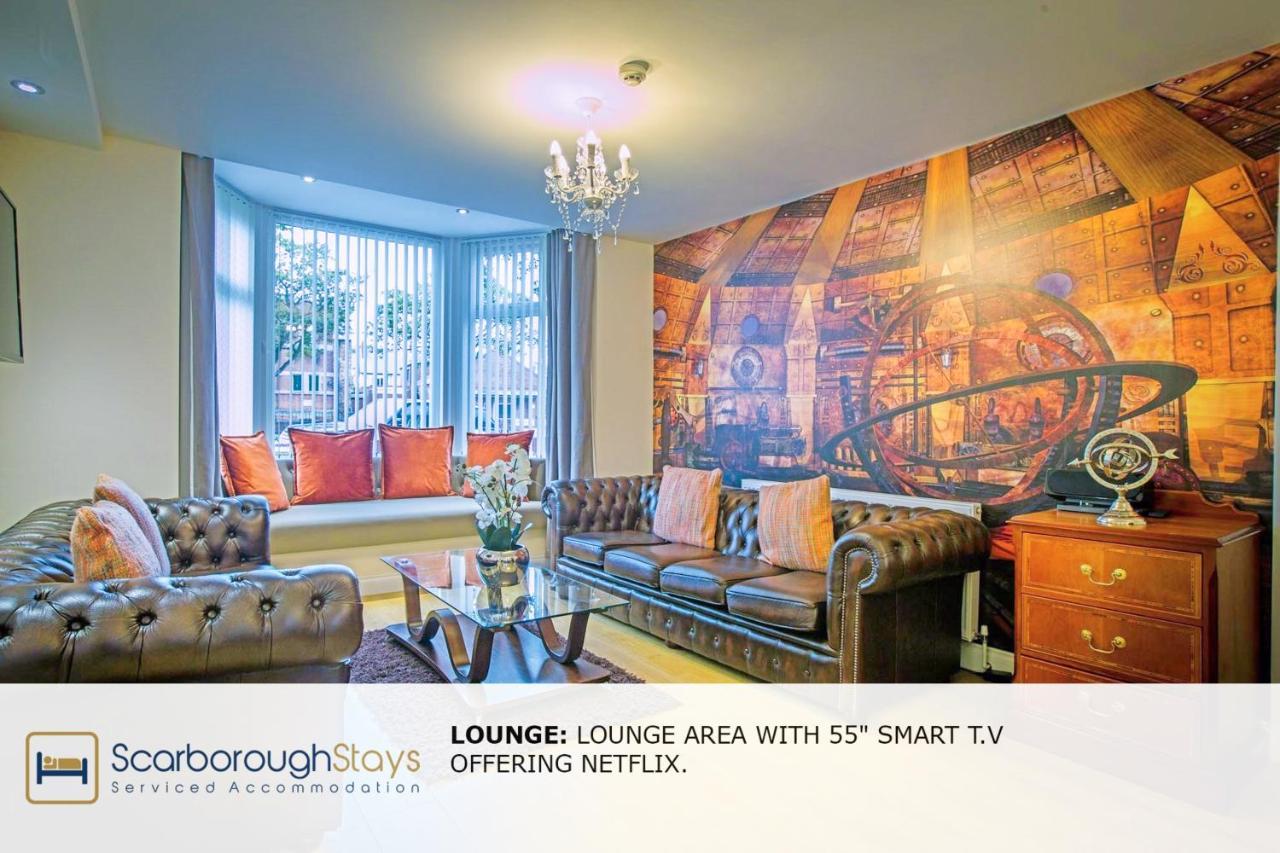 Scarborough Stays - Luxury Townhouse Ideal For Large Groups - Hot Tub Eksteriør bilde