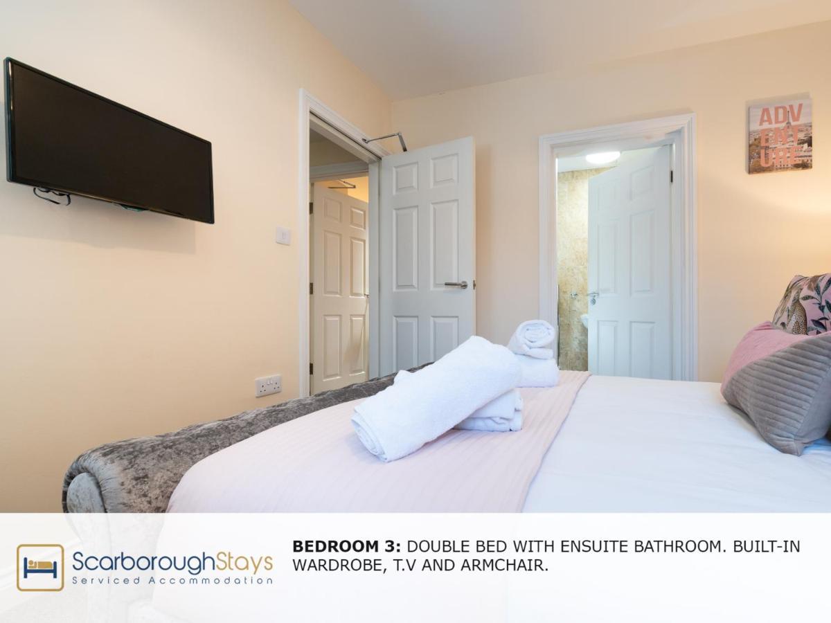 Scarborough Stays - Luxury Townhouse Ideal For Large Groups - Hot Tub Eksteriør bilde