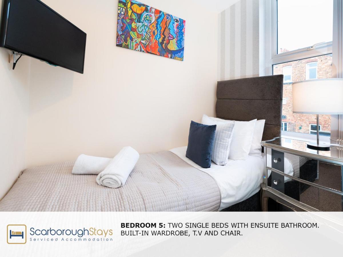 Scarborough Stays - Luxury Townhouse Ideal For Large Groups - Hot Tub Eksteriør bilde