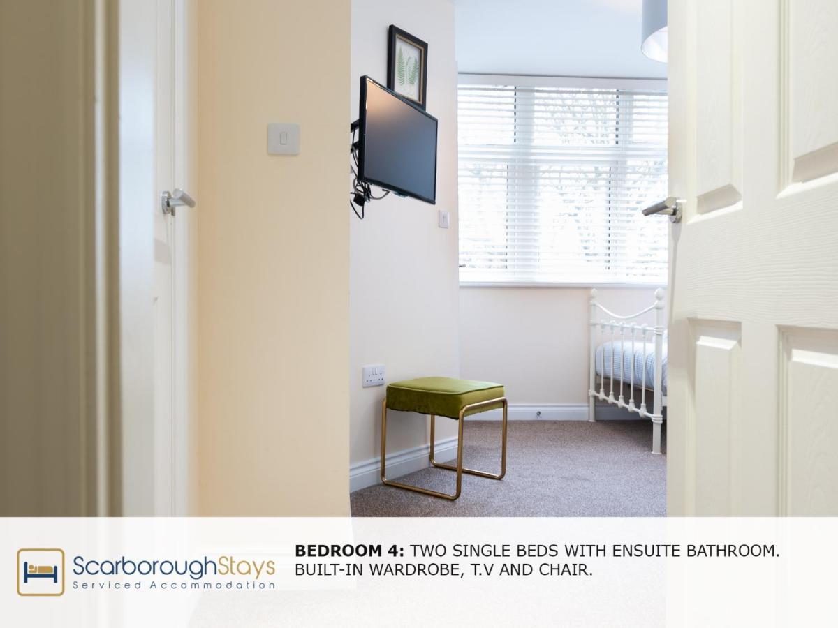 Scarborough Stays - Luxury Townhouse Ideal For Large Groups - Hot Tub Eksteriør bilde