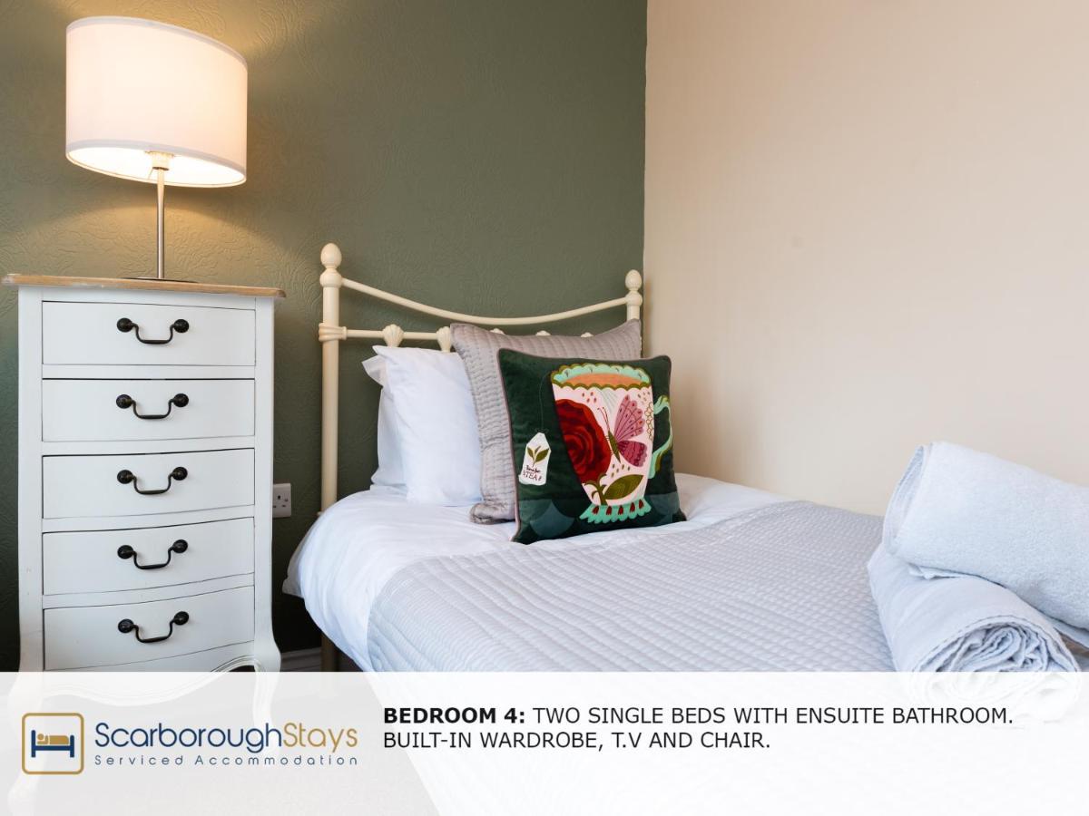 Scarborough Stays - Luxury Townhouse Ideal For Large Groups - Hot Tub Eksteriør bilde