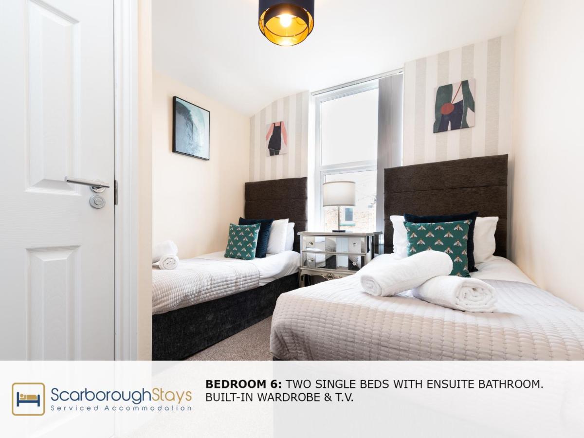 Scarborough Stays - Luxury Townhouse Ideal For Large Groups - Hot Tub Eksteriør bilde