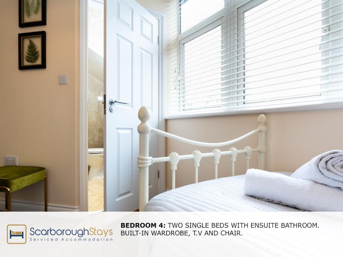 Scarborough Stays - Luxury Townhouse Ideal For Large Groups - Hot Tub Eksteriør bilde