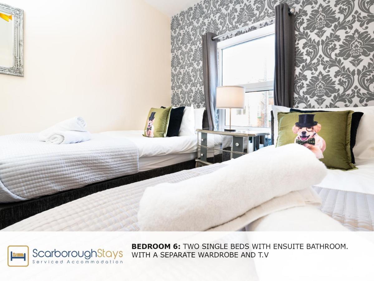 Scarborough Stays - Luxury Townhouse Ideal For Large Groups - Hot Tub Eksteriør bilde