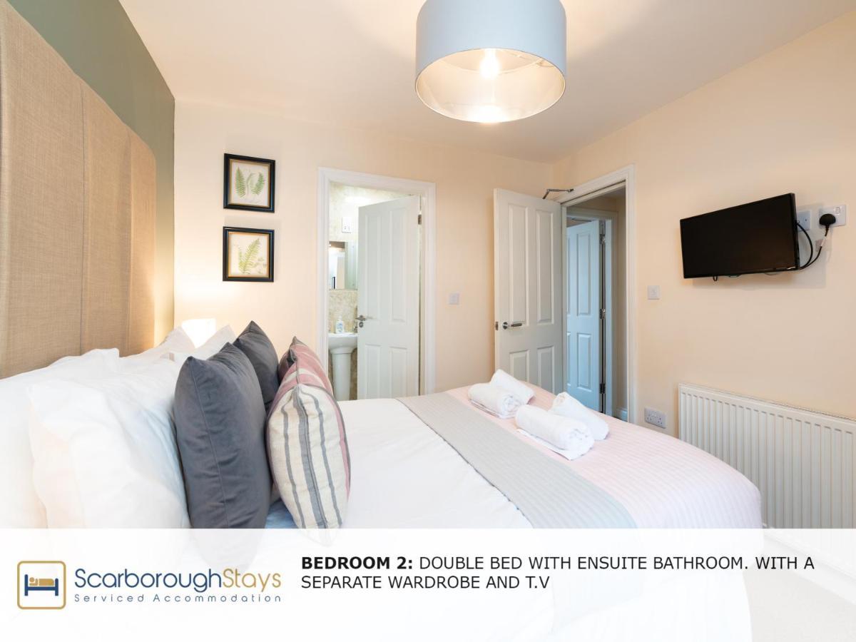 Scarborough Stays - Luxury Townhouse Ideal For Large Groups - Hot Tub Eksteriør bilde