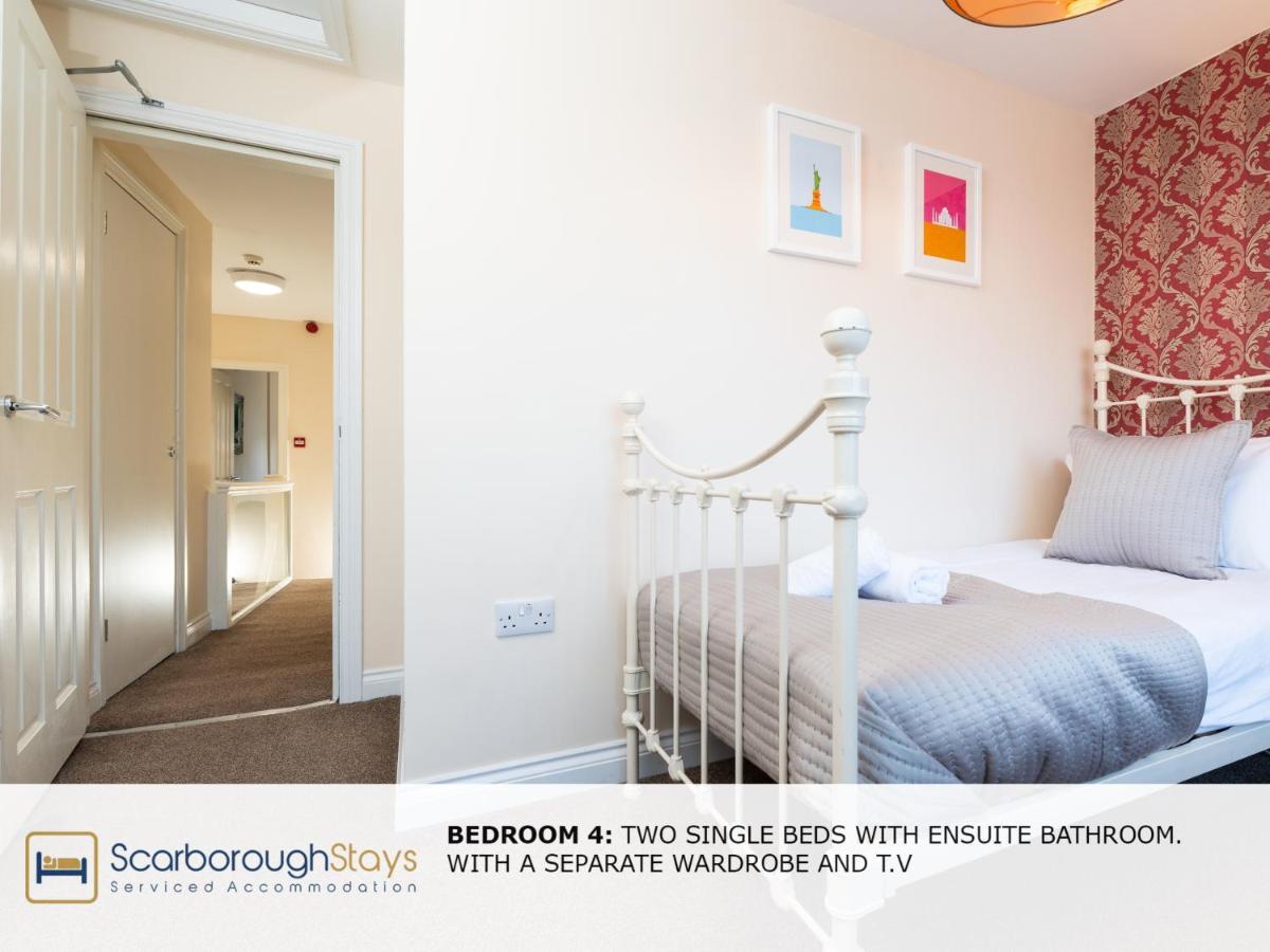 Scarborough Stays - Luxury Townhouse Ideal For Large Groups - Hot Tub Eksteriør bilde
